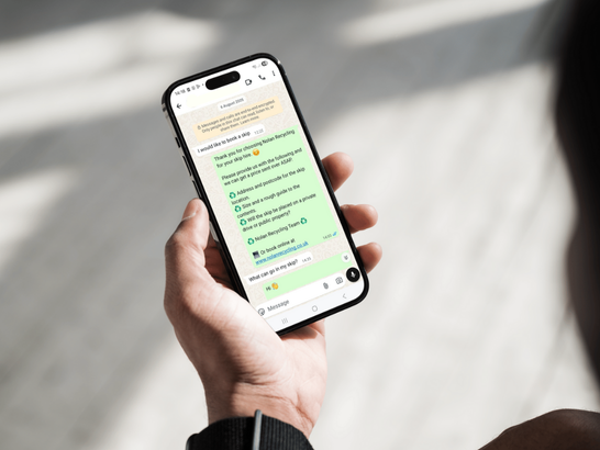 Nolan Recycling Ltd  New WhatsApp feature is now live.